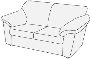 Диван 2-х местный Афина