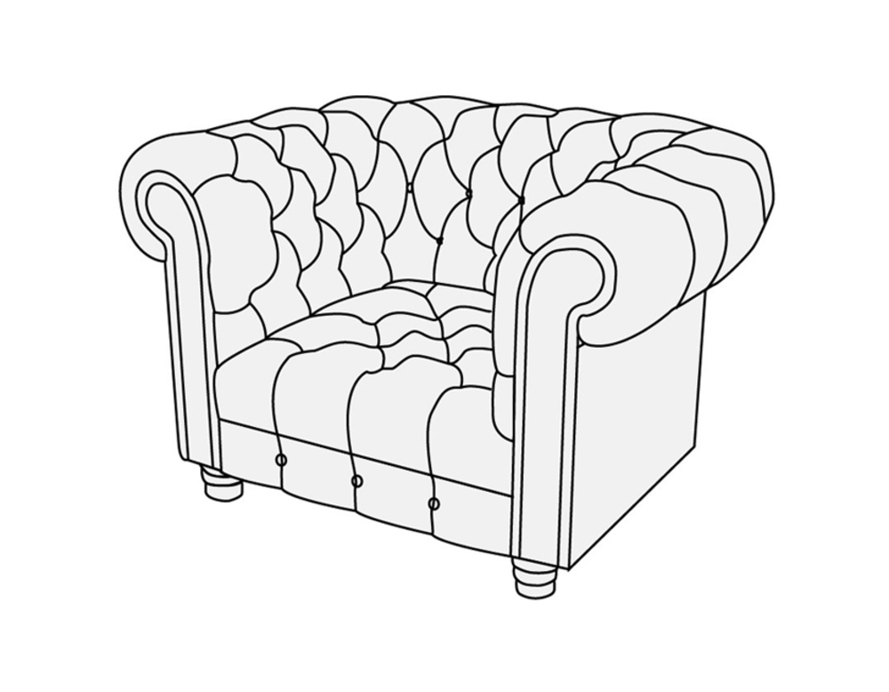 Кресло Альфа Честертон