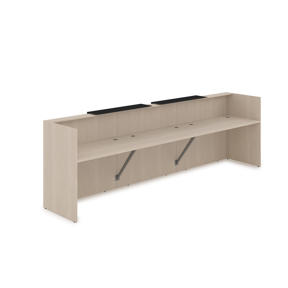 Комплект Ресепшн с фартуком HPL (без подсветки)