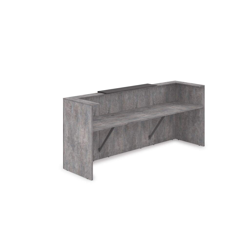 Комплект Ресепшн с фартуком HPL (без подсветки)