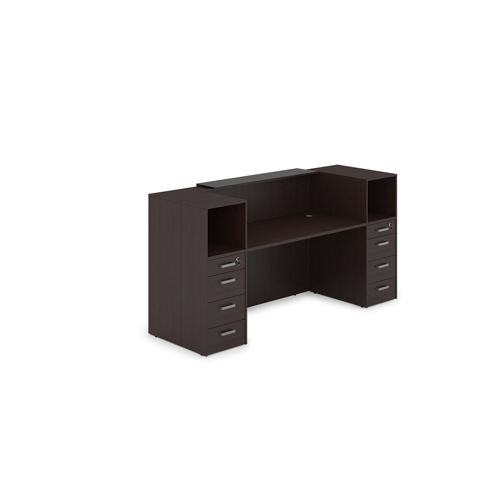 Комплект Ресепшн с фартуком HPL (без подсветки)