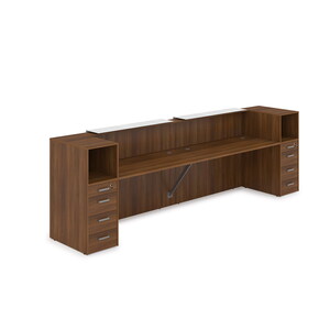 Комплект Ресепшн с фартуком HPL (без подсветки)