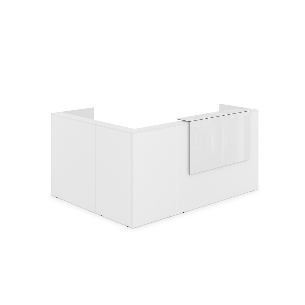 Комплект Ресепшн с фартуком HPL (с подсветкой)