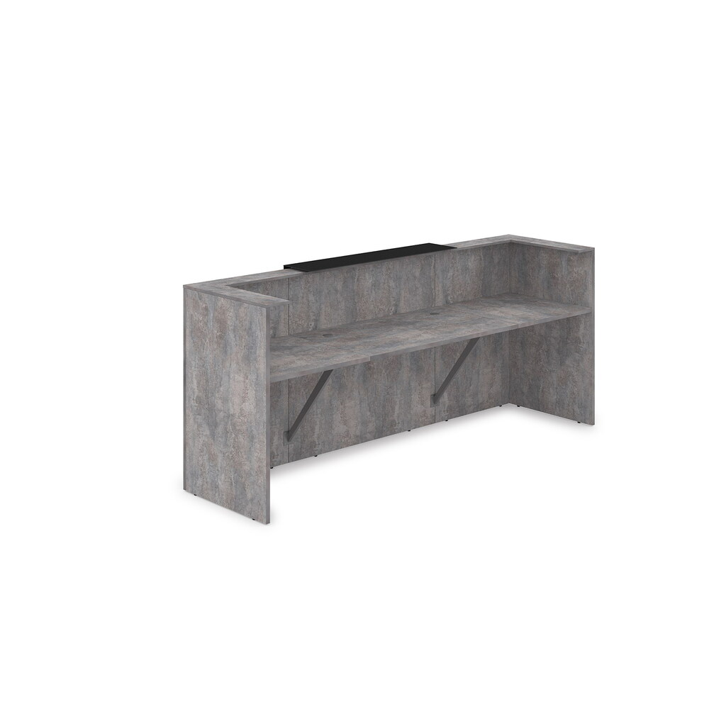 Комплект Ресепшн с фартуком HPL (с подсветкой)