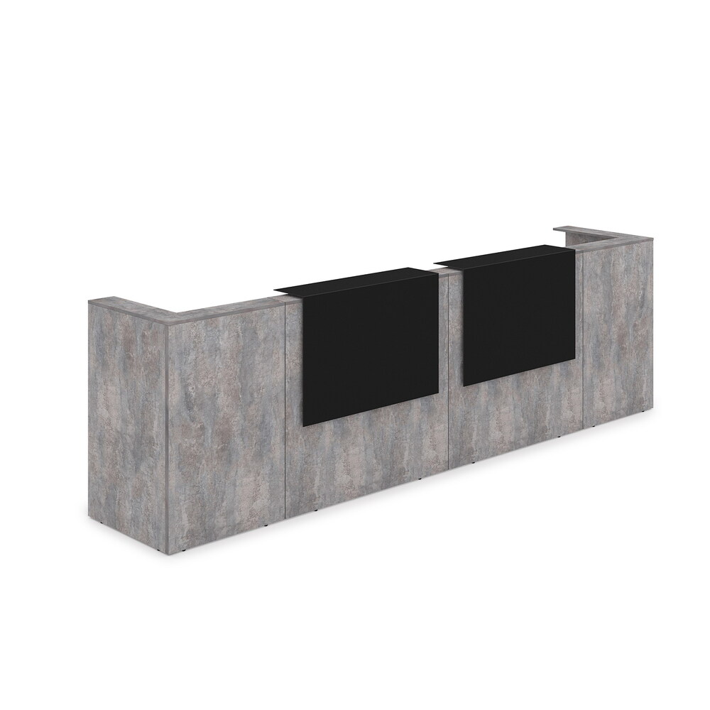 Комплект Ресепшн с фартуком HPL (с подсветкой)