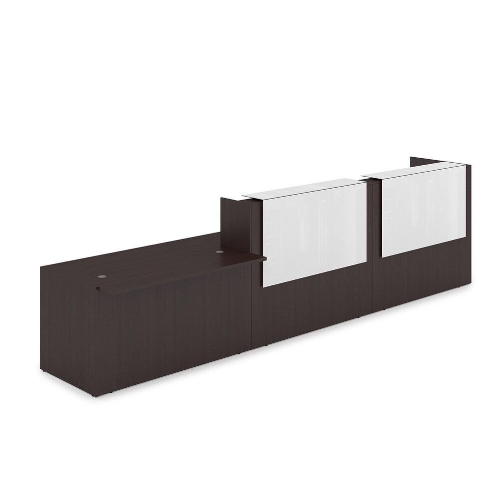 Комплект Ресепшн с фартуком HPL (с подсветкой)