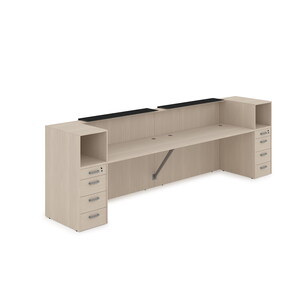 Комплект Ресепшн с фартуком HPL (с подсветкой)