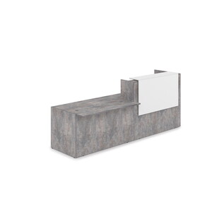 Комплект Ресепшн с фартуком ЛДСП (без подсветки)