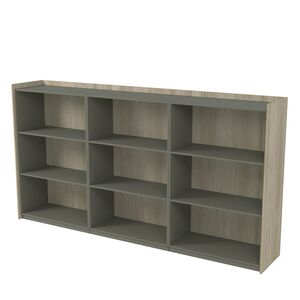 Шкаф средний, трехсоставный