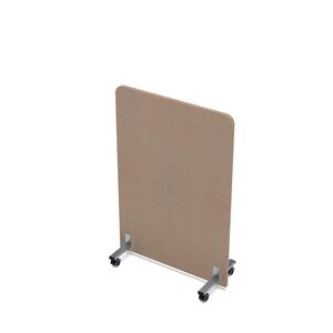 Акустическая мобильная перегородка на колесных опорах