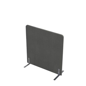 Акустическая мобильная перегородка на стационарных опорах