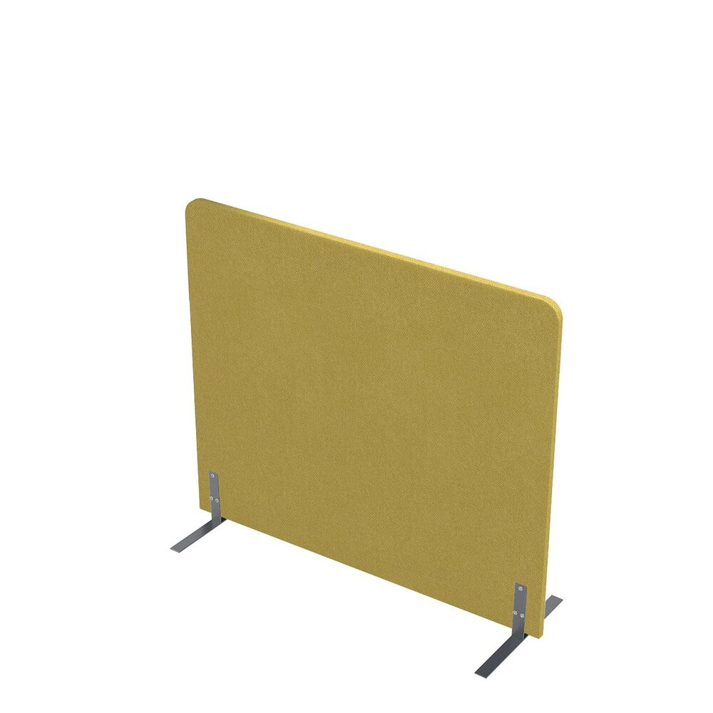 Акустическая мобильная перегородка на стационарных опорах