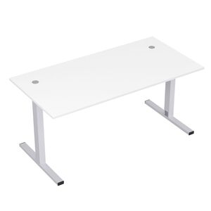 Стол рабочий, прямолинейный с кабель-каналом