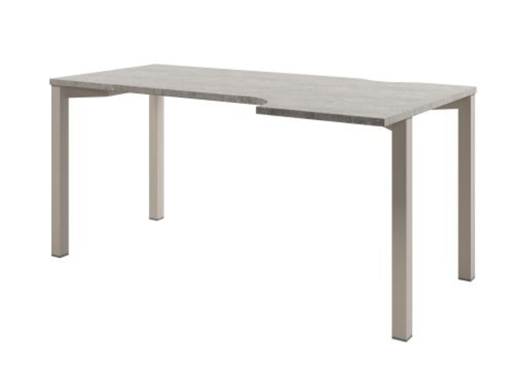 Стол эргономичный на металлокаркасе (правый)