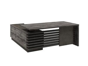 Стол руководителя с опорной тумбой (правый)