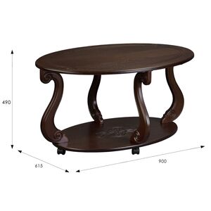 Стол журнальный на колесах