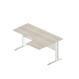 Стол-интеграл правый на металлокаркасе