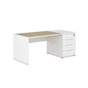 Стол с тумбой приставной 1600х800 правый