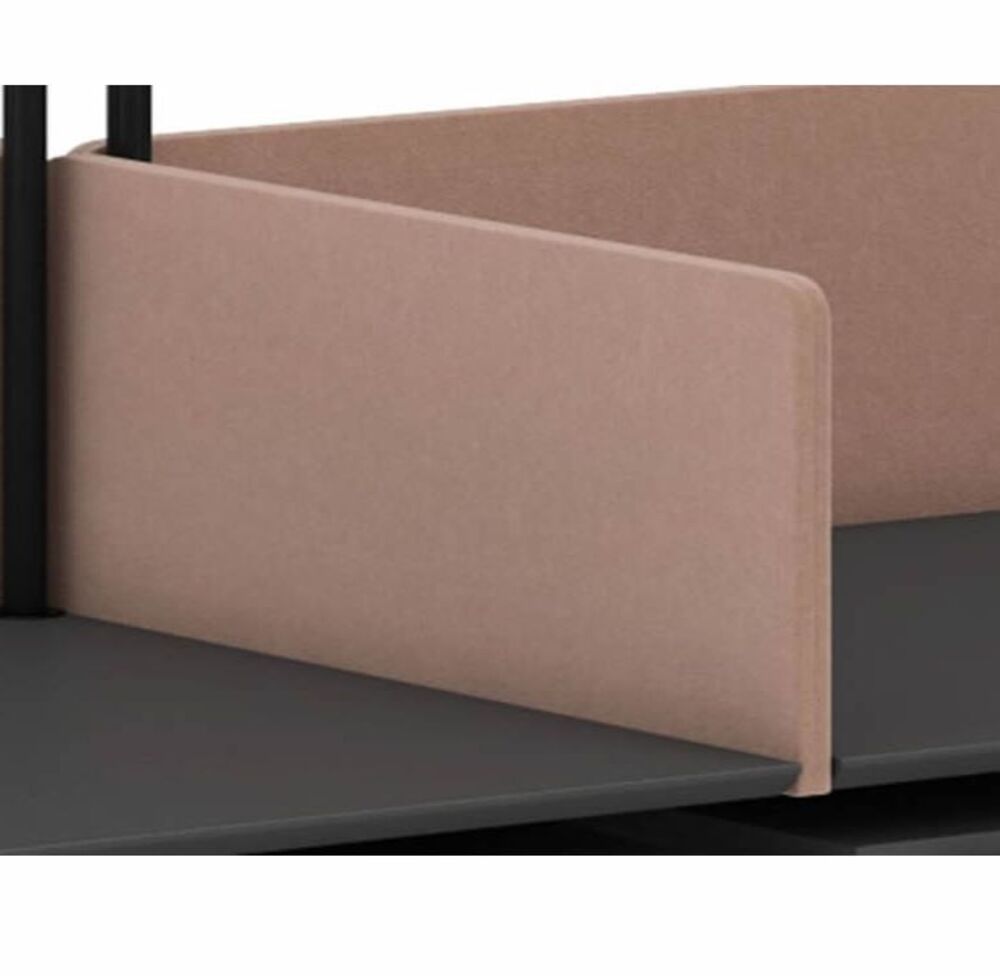 Экран торцевой тканевый