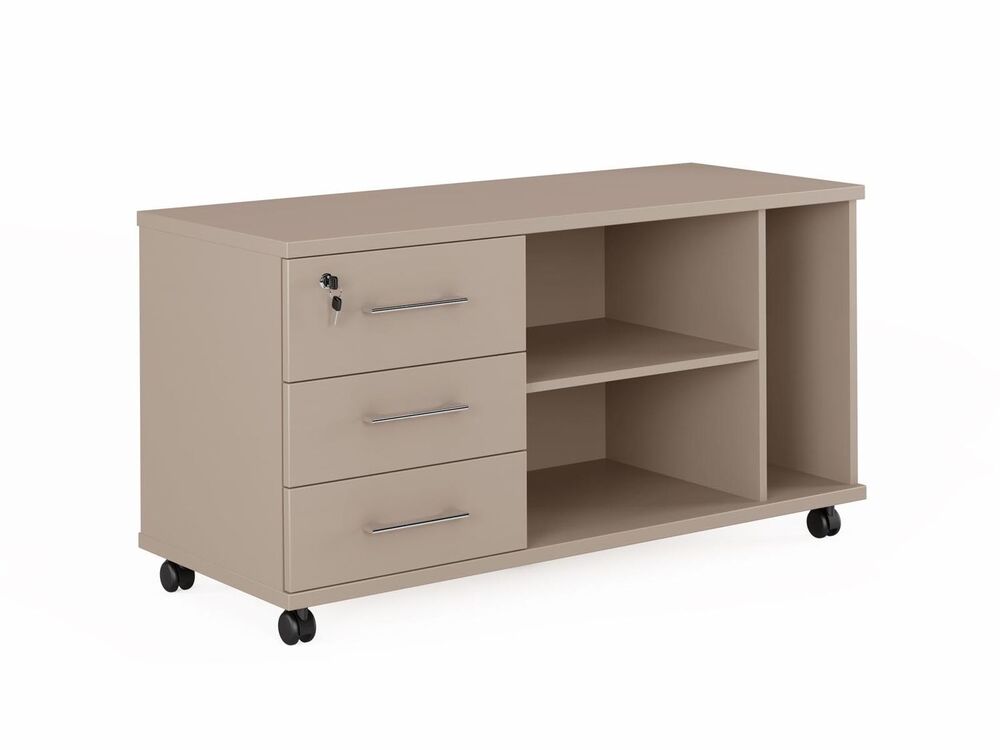 Тумба сервисная на колёсах левая