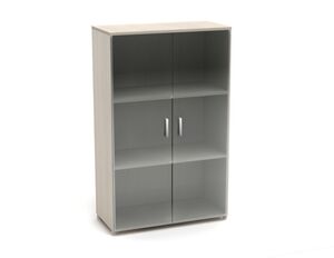 Шкаф низкий со стеклом