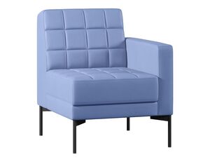 Секция с подлокотником одноместный левый