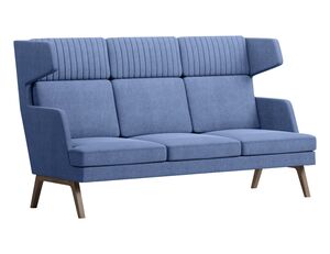 Диван трехместный высокий