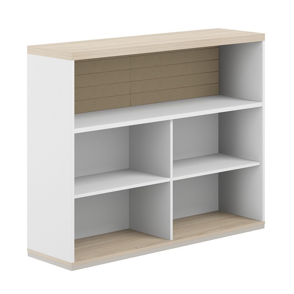 Стеллаж-комбо 1-стор. 1238 с топом, с экраном тканевым высоким