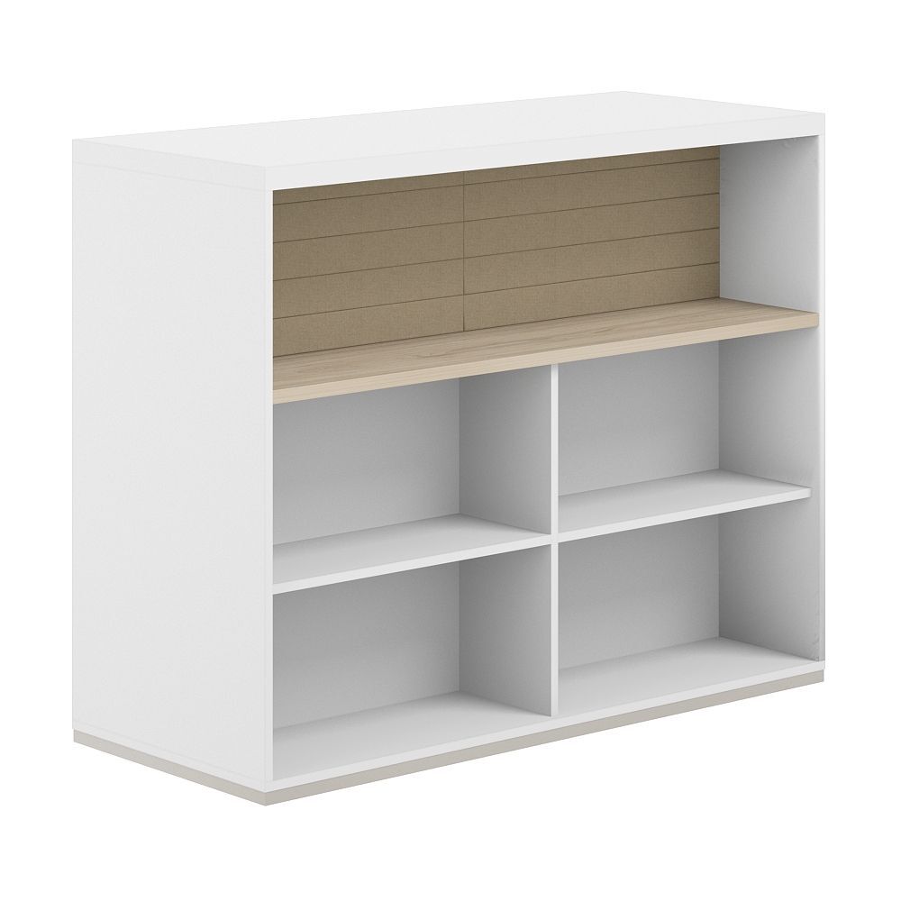 Стеллаж-комбо 2-стор. 1638 с топом, с экраном тканевым высоким