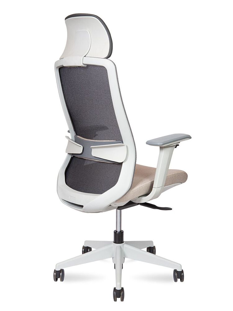 Кресло руководителя Como grey beige