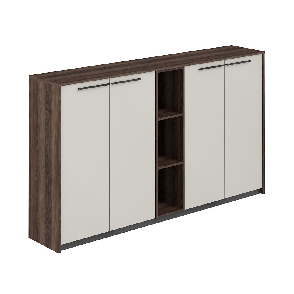 Шкаф средний (2 шт) со стеллажом