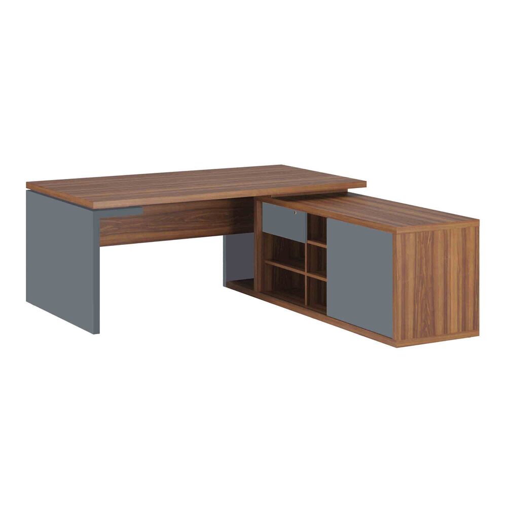 Стол письменный на опорной креденции (правый)