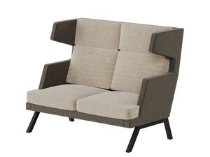 Диван двухместный высокий