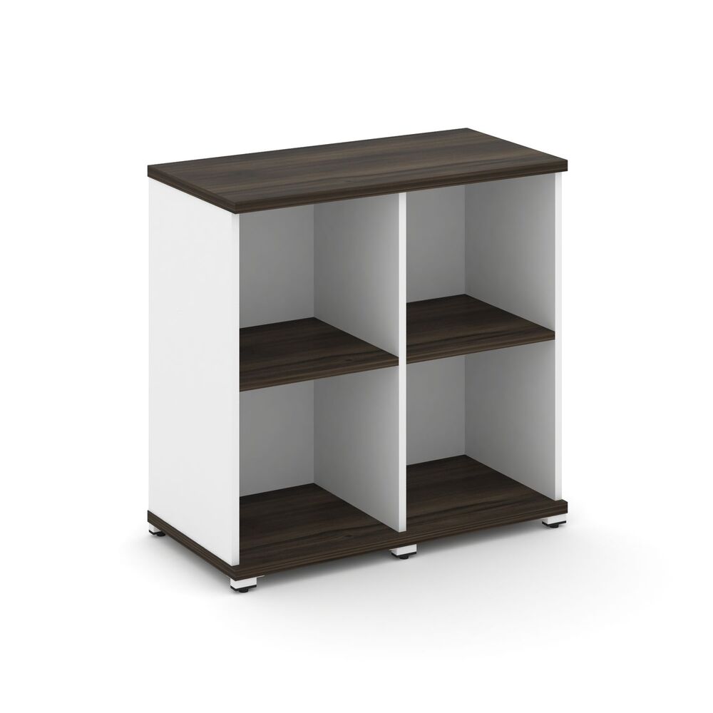 Стеллаж две узкие секции, 2 ниши