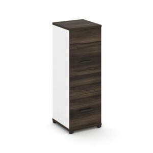 Шкаф одна узкая секция, 3 ниши