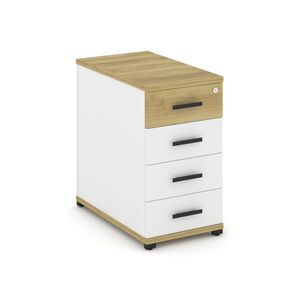 Тумба опорная/приставная 4 ящика