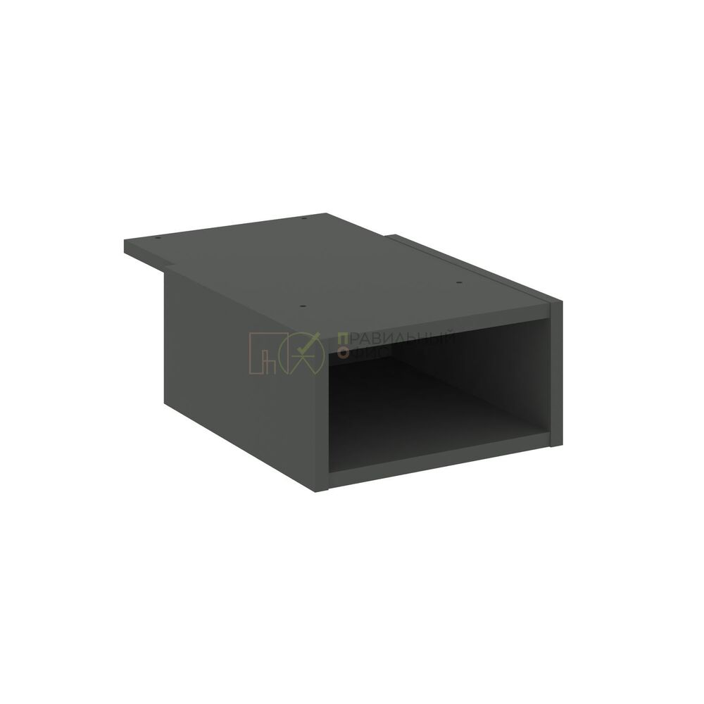 Тумба подвесная, одна открытая ниша