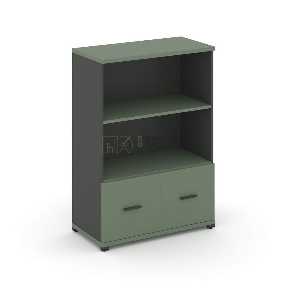 Шкаф одна широкая секция, 3 ниши