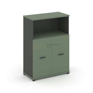 Шкаф одна широкая секция, 3 ниши