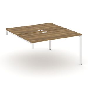 Двойной стол надставка на опорную тумбу