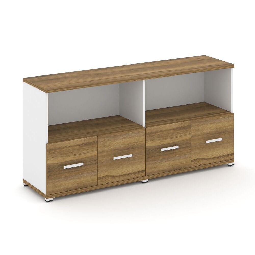 Шкаф две широкие секции, 2 ниши