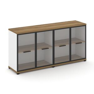 Шкаф две широкие секции, 2 ниши