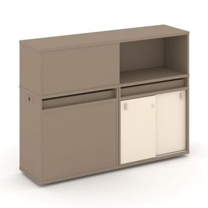 Набор №19. Тумба двойная+низкая надставка