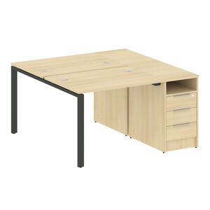 Рабочая станция с опорной тумбой