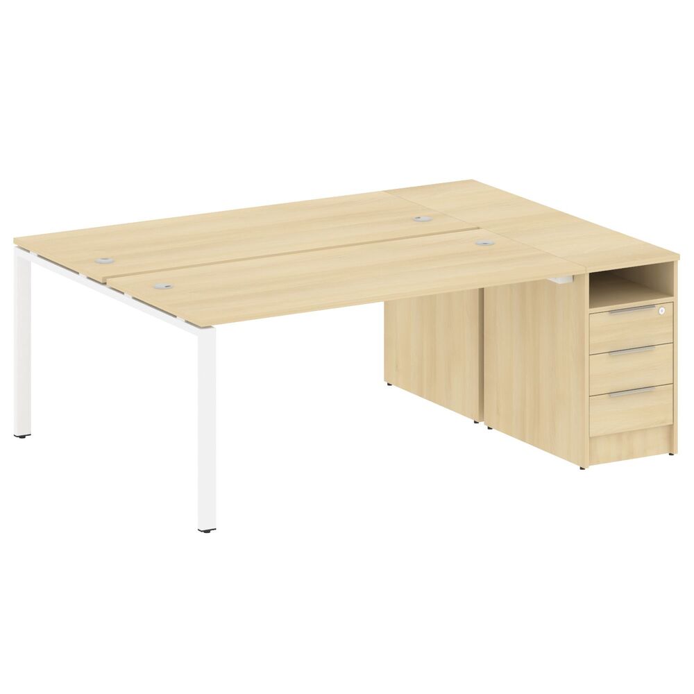 Рабочая станция с опорной тумбой