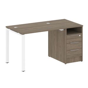 Рабочая станция с опорной тумбой