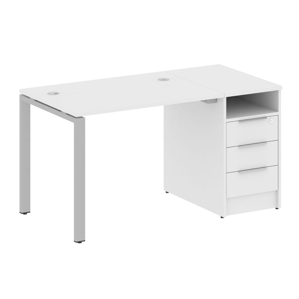 Рабочая станция с опорной тумбой