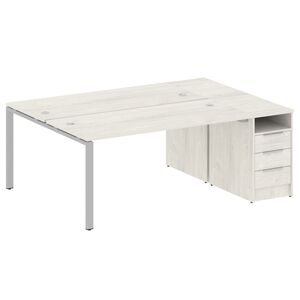 Рабочая станция с опорной тумбой