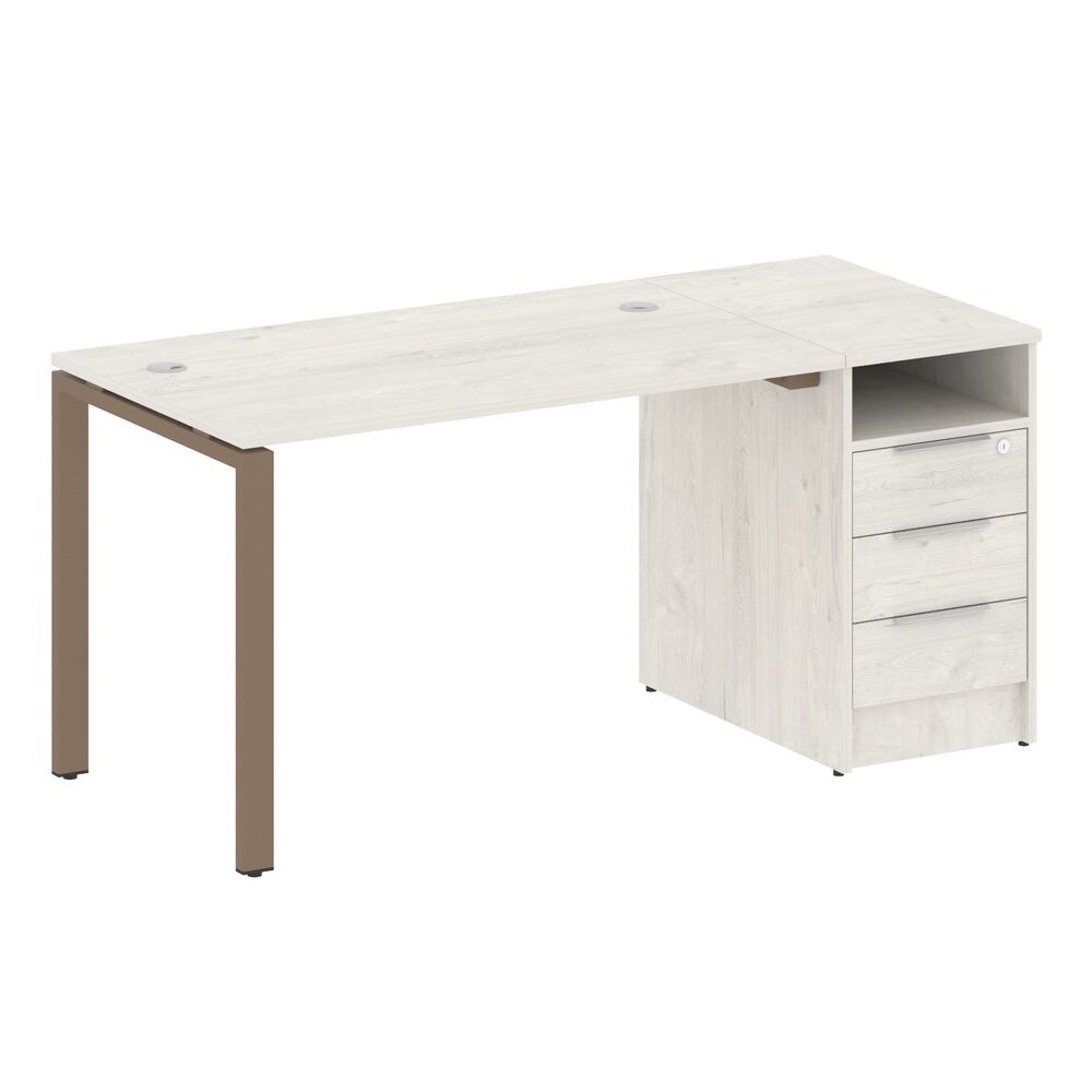 Рабочая станция с опорной тумбой