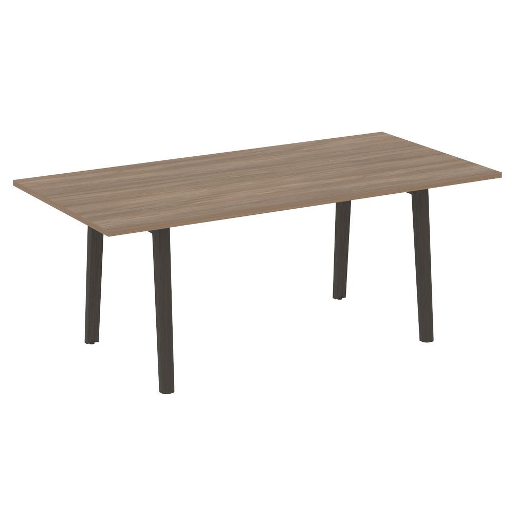 Стол переговорный (опоры - массив дерева)